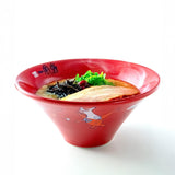 Ippudo Arita ware Bowl Red Color Pokémon Center Fukuoka R - Authentic Japanese Pokémon Center Bowl (ceramic) 