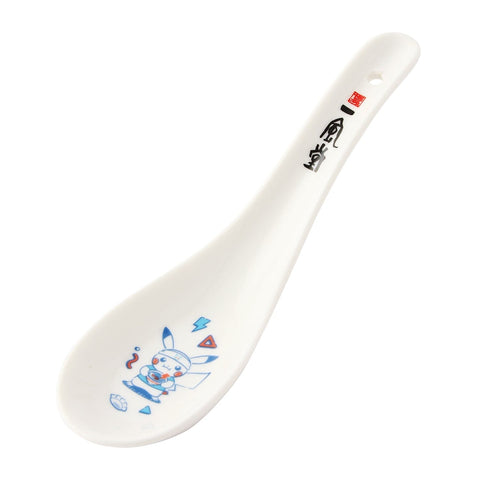 Ippudo Renge Spoon Pokémon Center Fukuoka R - Authentic Japanese Pokémon Center Bowl (ceramic) 