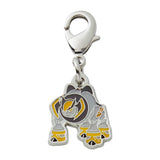 Iron Boulder - National Pokédex Metal Charm #1022 - Authentic Japanese Pokémon Center Keychain 