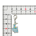 Iron Crown - National Pokédex Metal Charm #1023 - Authentic Japanese Pokémon Center Keychain 