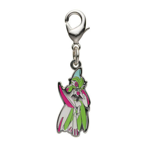 Iron Valiant - National Pokédex Metal Charm Keychain #1006 - Authentic Japanese Pokémon Center Keychain 