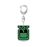 Item Icon Acrylic Keychain - Monster Hunter Wilds (10Pcs/BOX) - Authentic Japanese Capcom Keychain 