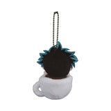 Izuku Midoriya Mug Cup Mascot Plush - My Hero Academia - Authentic Japanese Shueisha/Viz Media Mascot Plush Keychain 