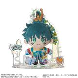 Izuku Midoriya Plush & Acrylic Stand Display Set - My Hero Academia - Authentic Japanese SEGA Plush 