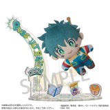 Izuku Midoriya Plush & Acrylic Stand Display Set - My Hero Academia - Authentic Japanese SEGA Plush 