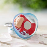 Jellyfish & Ponyo Keychain - Ponyo - Authentic Japanese Benelic Keychain 