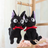 Jiji Hugging Mascot Plush - Kiki's Delivery Service - Authentic Japanese Sun Arrow Mascot Plush Keychain 