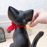 Jiji Large Piggy Bank: Premium Figure - Kiki's Delivery Service - Authentic Japanese Benelic Figure 