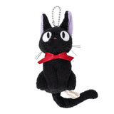 Jiji Sitting Mascot Plush - Kiki's Delivery Service - Authentic Japanese Sun Arrow Mascot Plush Keychain 