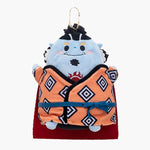 Jinbe Plush Keychain Banzai! - ONE PIECE - Authentic Japanese TOEI ANIMATION Mascot Plush Keychain 