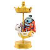 Jinbe World Collectible Figure Mugiwara Store MERRY&SUNNY "GO" ROUND! - ONE PIECE - Authentic Japanese TOEI ANIMATION Figure 