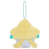 Jirachi Mascot Plush Keychain Poképeace - Authentic Japanese Takara Tomy Mascot Plush Keychain 