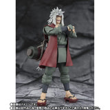 Jiraiya S.H.Figuarts Figure -The Great Konoha Hero Who Mastered Senjutsu (Sennin Mode Set)- NARUTO Shippuden - Authentic Japanese Bandai Namco Figure 