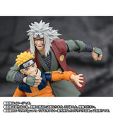 Jiraiya S.H.Figuarts Figure -The Great Konoha Hero Who Mastered Senjutsu (Sennin Mode Set)- NARUTO Shippuden - Authentic Japanese Bandai Namco Figure 