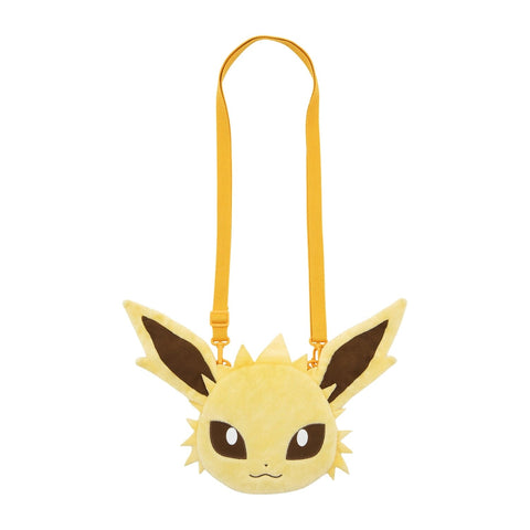 Jolteon Face Pochette Bag Eevee Collection - Authentic Japanese Pokémon Center Pouch Bag 