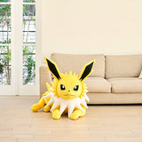 Jolteon Life-size Nesoberi Plush - Authentic Japanese Pokémon Center Plush 