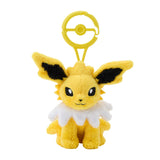 Jolteon Mascot Plush With Carabiner - Authentic Japanese Pokémon Center Mascot Plush Keychain 