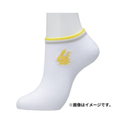 Jolteon Short Socks with Line Detail TD (23–25cm) - Authentic Japanese Pokémon Center Socks (cotton) 