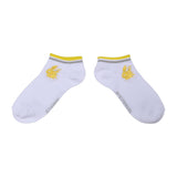 Jolteon Short Socks with Line Detail TD (25–27cm) - Authentic Japanese Pokémon Center Socks (cotton) 