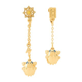 Joltik Earrings "Give Me Electricity!" - Authentic Japanese Pokémon Center Earrings 