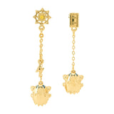 Joltik Piercing "Give Me Electricity!" - Authentic Japanese Pokémon Center Earrings 