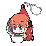 Kagura (Okawari Ver.) Tsumamare Keychain - Gintama - Authentic Japanese COSPA Keychain 