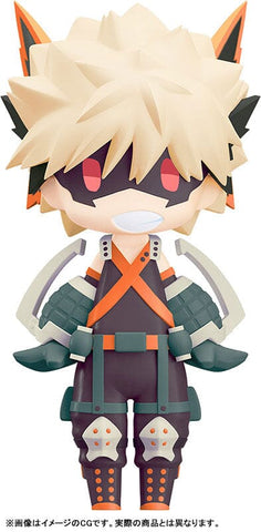 Katsuki Bakugo HELLO! GOOD SMILE Posable Figure - My Hero Academia - Authentic Japanese Good Smile Company Figure 