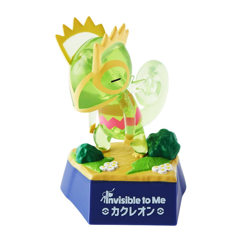Kecleon Clear Figure Invisible to Me - Authentic Japanese Pokémon Center Figure 