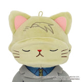 Kento Nanami (Eye Mask Included) withCAT Plush Keychain - Jujutsu Kaisen - Authentic Japanese movic Mascot Plush Keychain 