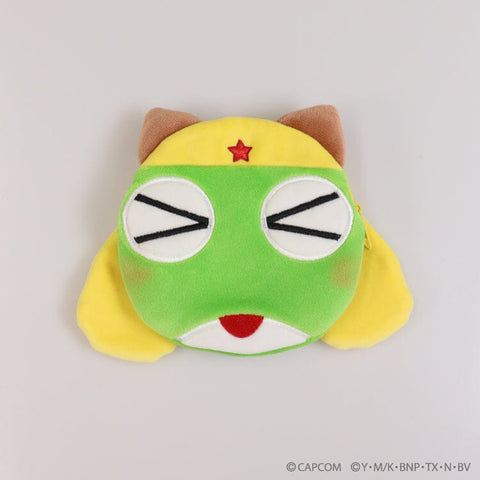 Keroro Face Pouch Bag - Monster Hunter x Sergeant Keroro - Authentic Japanese KThingS Pouch Bag 