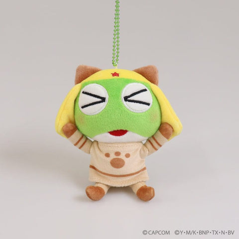 Keroro Munyugurumi Mascot Plush Keychain - Monster Hunter x Sergeant Keroro - Authentic Japanese KThingS Mascot Plush Keychain 