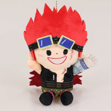 Kid Plush Keychain Banzai! - ONE PIECE - Authentic Japanese TOEI ANIMATION Mascot Plush Keychain 
