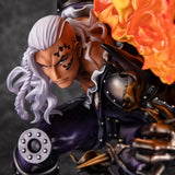King "The Conflagration" Figure Portrait.Of.Pirates “WA-MAXIMUM” ~Beasts Pirates All-Star~ ONE PIECE - Authentic Japanese MegaHouse Figure 