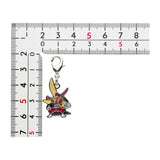 Kingambit - National Pokédex Metal Charm Keychain #983 - Authentic Japanese Pokémon Center Keychain 