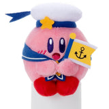 Kirby Chokkori-san Plush Bon Voyage - Kirby of the Stars - Authentic Japanese Takara Tomy Plush 