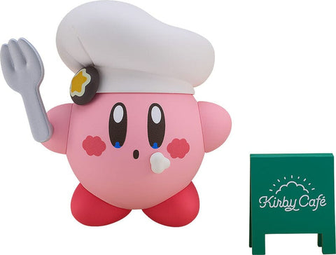 Kirby Nendoroid Figure Kirby Cafe Ver. - Authentic Japanese Good Smile Company Figure 