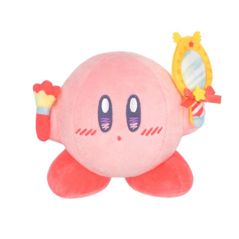 Kirby Plush KHM-01 Makeup Play - Kirby's Happy Morning - Authentic Japanese San-ei Boeki Plush 
