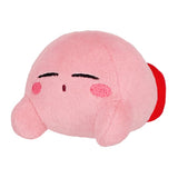 Kirby (Sleeping) Amazingly Stackable Plush KPWW07 - KIRBY play with WADDLE DEE - Authentic Japanese San-ei Boeki Otedama 