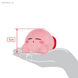 Kirby (Sleeping) Amazingly Stackable Plush KPWW07 - KIRBY play with WADDLE DEE - Authentic Japanese San-ei Boeki Otedama 