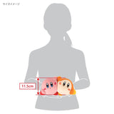 Kirby & Waddle Dee Plush KPWW01 Getting Along - KIRBY play with WADDLE DEE - Authentic Japanese San-ei Boeki Plush 