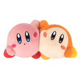 Kirby & Waddle Dee Plush KPWW01 Getting Along - KIRBY play with WADDLE DEE - Authentic Japanese San-ei Boeki Plush 