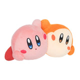 Kirby & Waddle Dee Plush KPWW01 Getting Along - KIRBY play with WADDLE DEE - Authentic Japanese San-ei Boeki Plush 