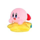 Kirby & Warp Star Plush - Kirby Air Riders - Authentic Japanese San-ei Boeki Plush 