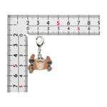 Klawf - National Pokédex Metal Charm Keychain #950 - Authentic Japanese Pokémon Center Keychain 