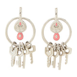 Klefki Pierced Earrings (102) - Pokémon accessory - Authentic Japanese Pokémon Center Earrings 