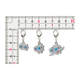 Klink, Klang, Klinklang - National Pokédex Metal Charm Keychain #599, #600, #601 - Authentic Japanese Pokémon Center Keychain 