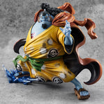 Knight of the Sea Jinbe Figure Portrait.Of.Pirates “SA-MAXIMUM” - ONE PIECE (Super Limited Reprint Edition) - Authentic Japanese MegaHouse Figure 