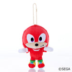 Knuckles Mascot Plush Keychain - SONIC＆FRIENDS - Authentic Japanese SEGA Mascot Plush Keychain 
