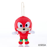 Knuckles Mascot Plush Keychain - SONIC＆FRIENDS - Authentic Japanese SEGA Mascot Plush Keychain 