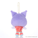 Knuckles × Kuromi Mascot Plush - SONIC＆FRIENDS Sanrio characters - Authentic Japanese SEGA Mascot Plush Keychain 